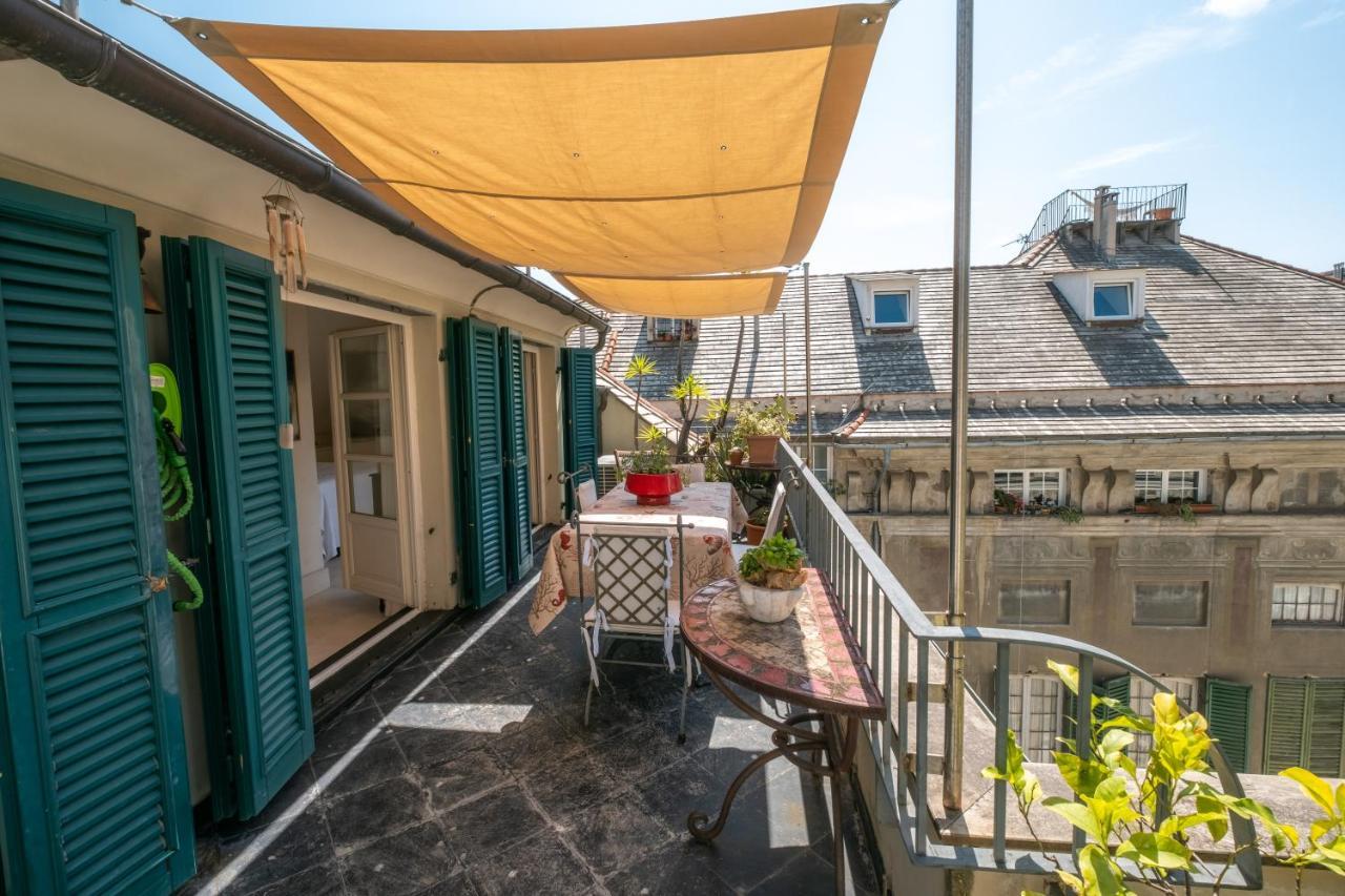 제노바 Attico Palazzo Giustiniani B&B 외부 사진