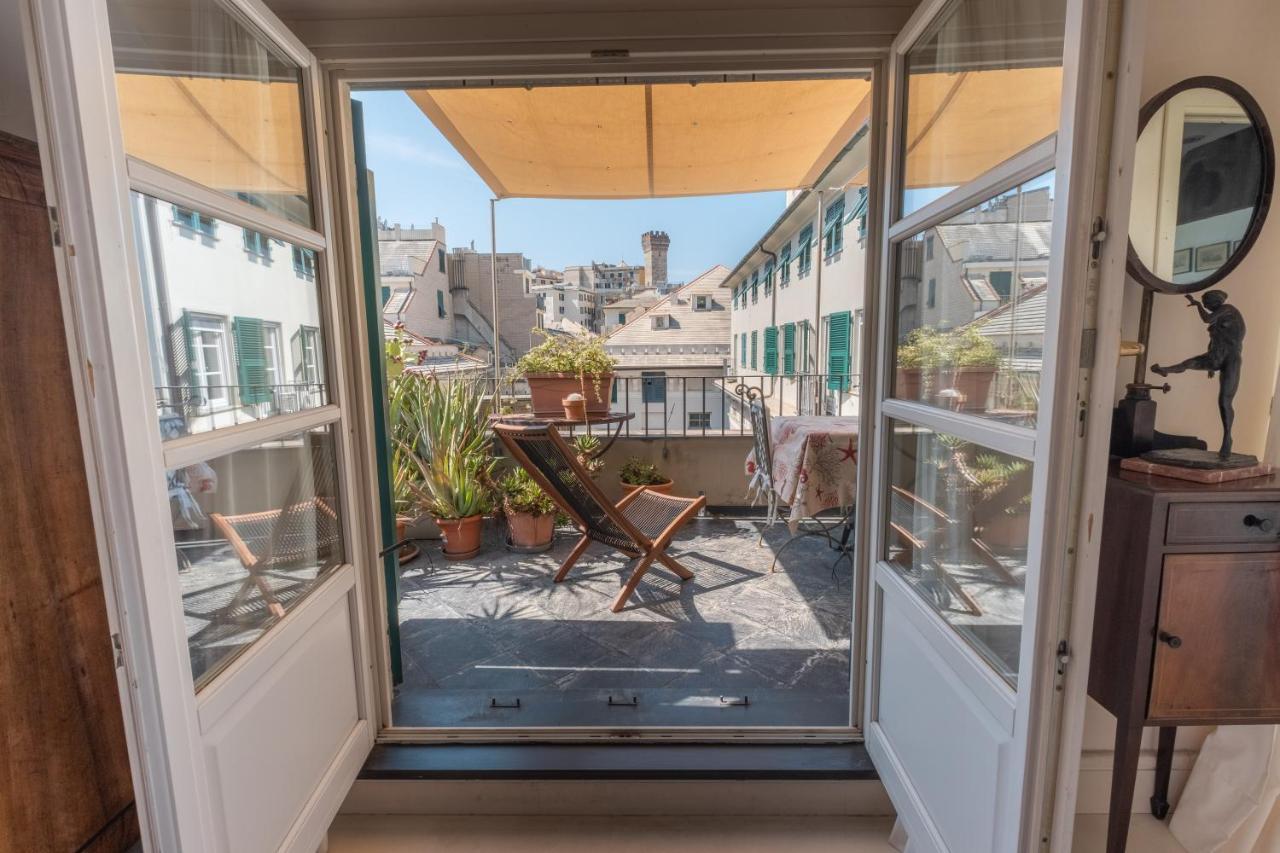 제노바 Attico Palazzo Giustiniani B&B 외부 사진