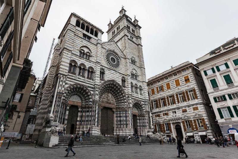 제노바 Attico Palazzo Giustiniani B&B 외부 사진